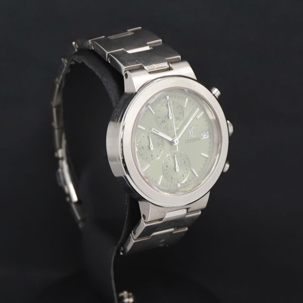 CITIZEN シチズン XC クロスシー クロノグラフ クォーツ 稼働 絶版