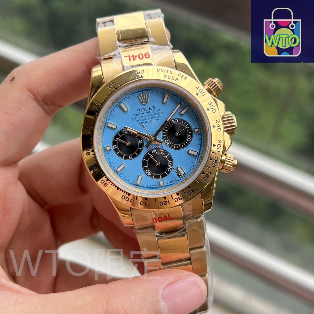 最安値　新品未使用　ロレックス デイトナ コスモグラフ ゴールド掛け時計 非売品 今日特価】ROLEX ロレックス コスモグラフ デイトナ ゴールド浅