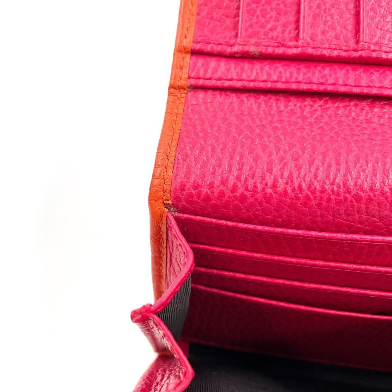 GUCCI スウィング コンチネンタルウォレット バイカラー 2つ折り