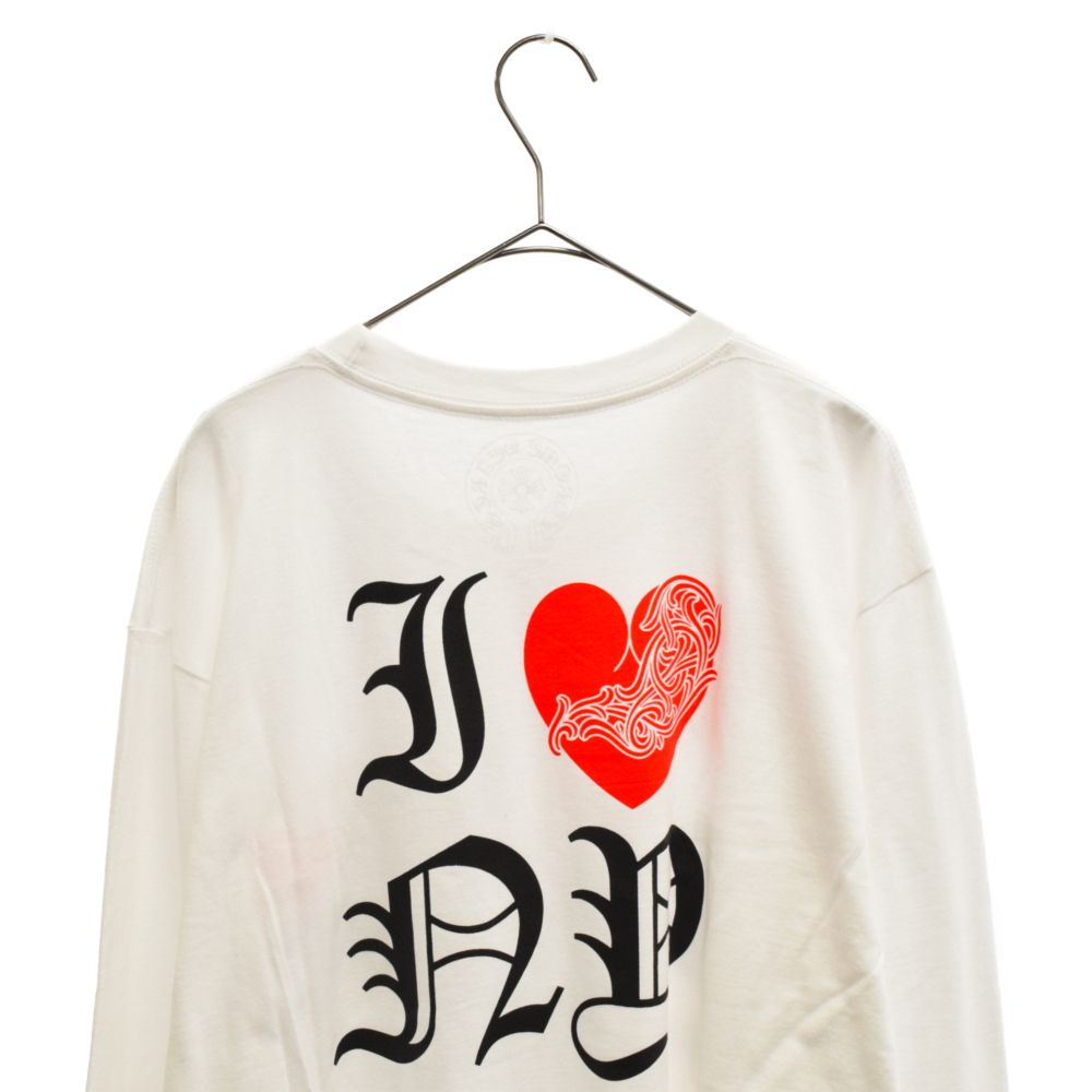 超歓迎された】 クロムハーツ CHROME HEARTS □ 【 I Love NY L/S TEE ...