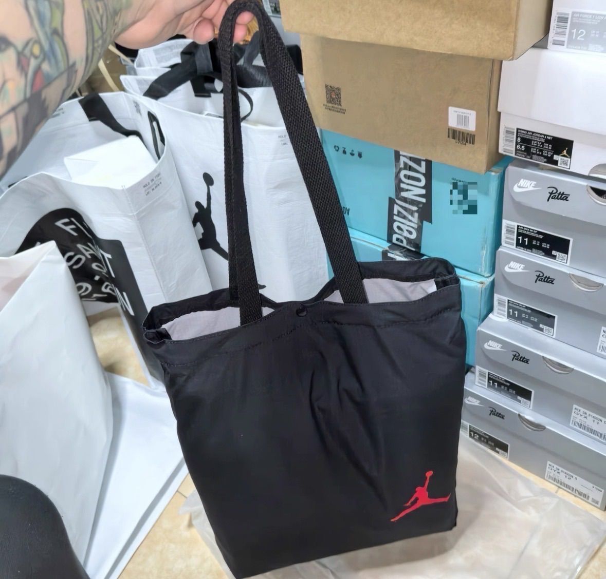海外限定 非売品 JORDAN JUMPMAN REVERSIBLE BIG BLANKET