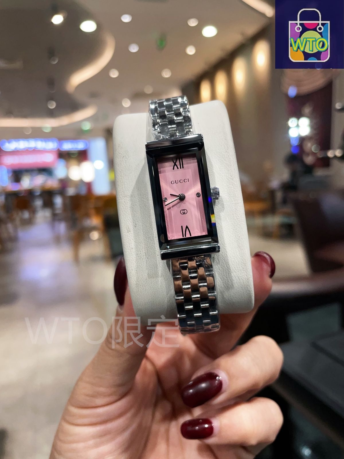 GUCCI 時計 G-FRAME G-Frame watch, 14x18mm in steel | GUCCI® US
