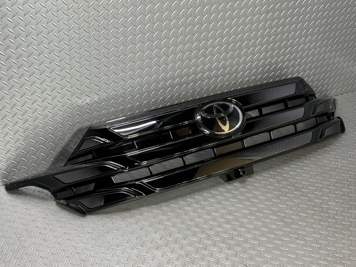 送料無料【美品】40系 ヴェルファイア 純正 フロントグリル 漆黒メッキ 黒/202/ブラック 品番53101-V2110/53121-V2100 AGH40W/AGH45W (25030085)