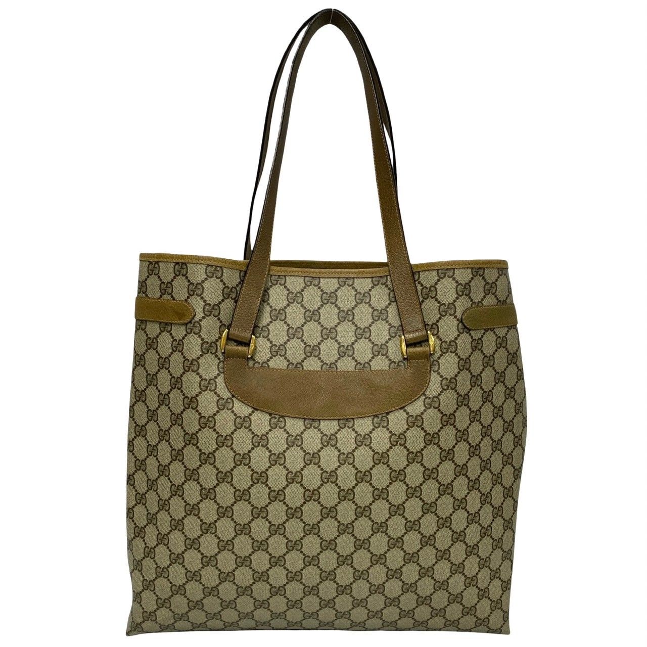 オールドグッチ GG柄 トートバッグ ショルダーバッグA4収納可 GUCCI