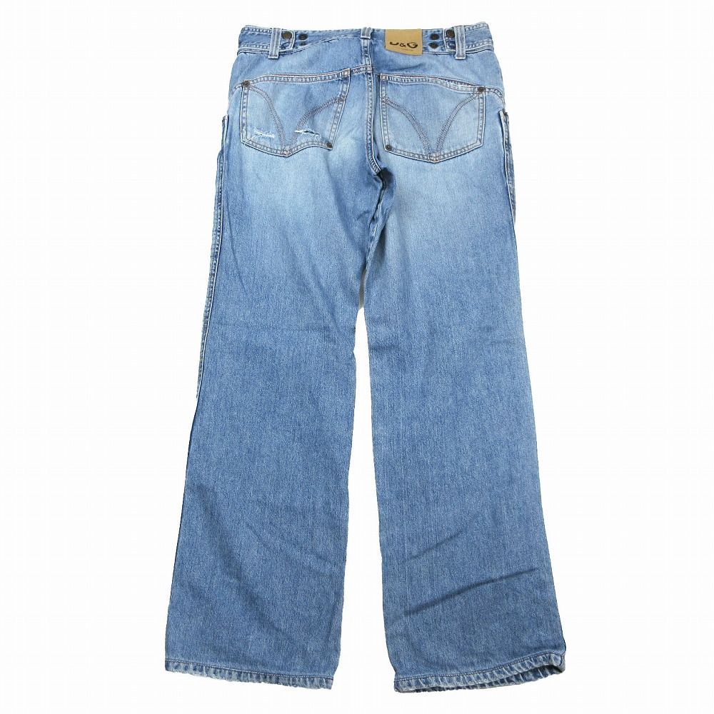 00s D&G DOLCE&GABBANA ドルガバ デニムパンツ ジーンズ ボタン