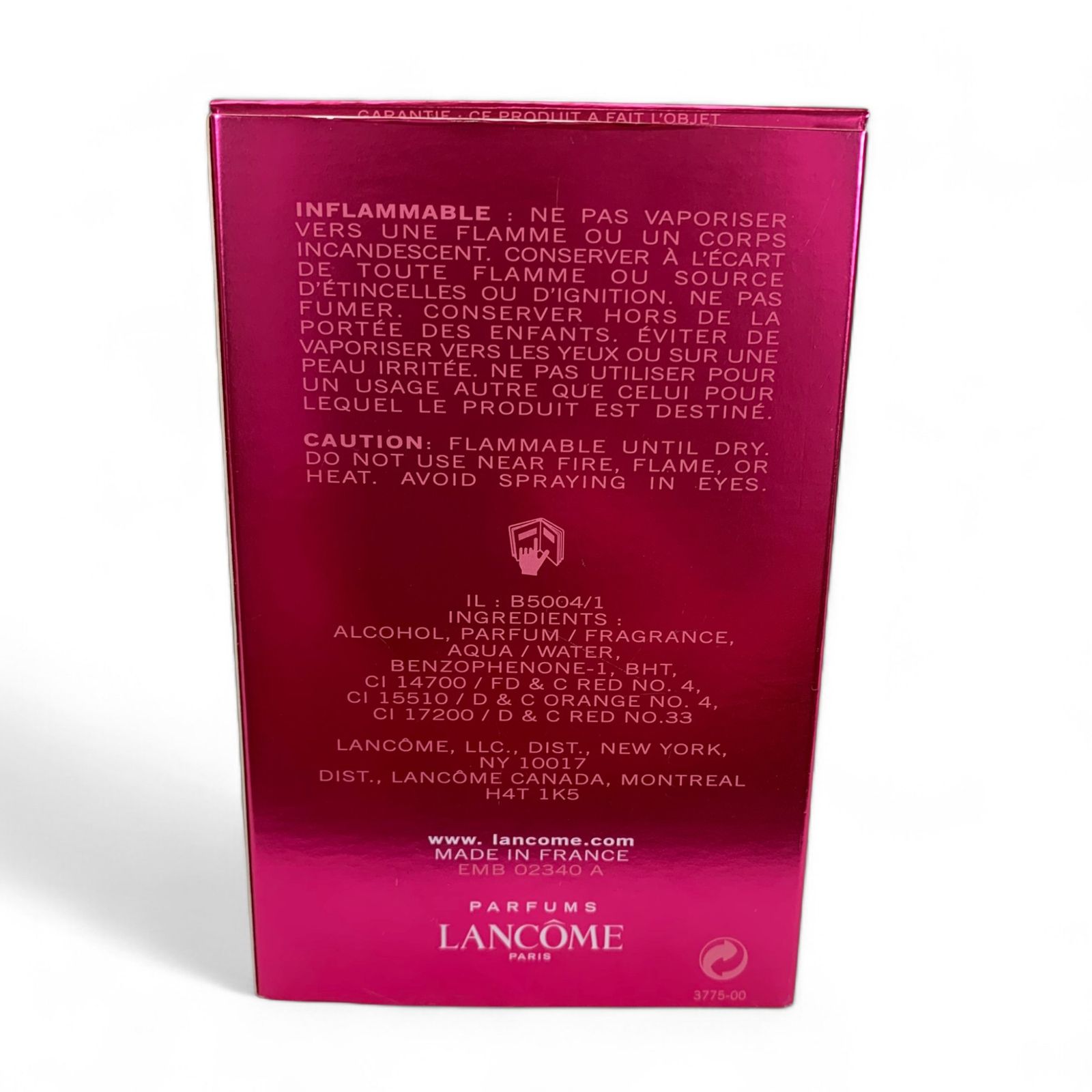 LANCOME ランコム miracle オードパルファム 50ml EMB 02340 A - メルカリ