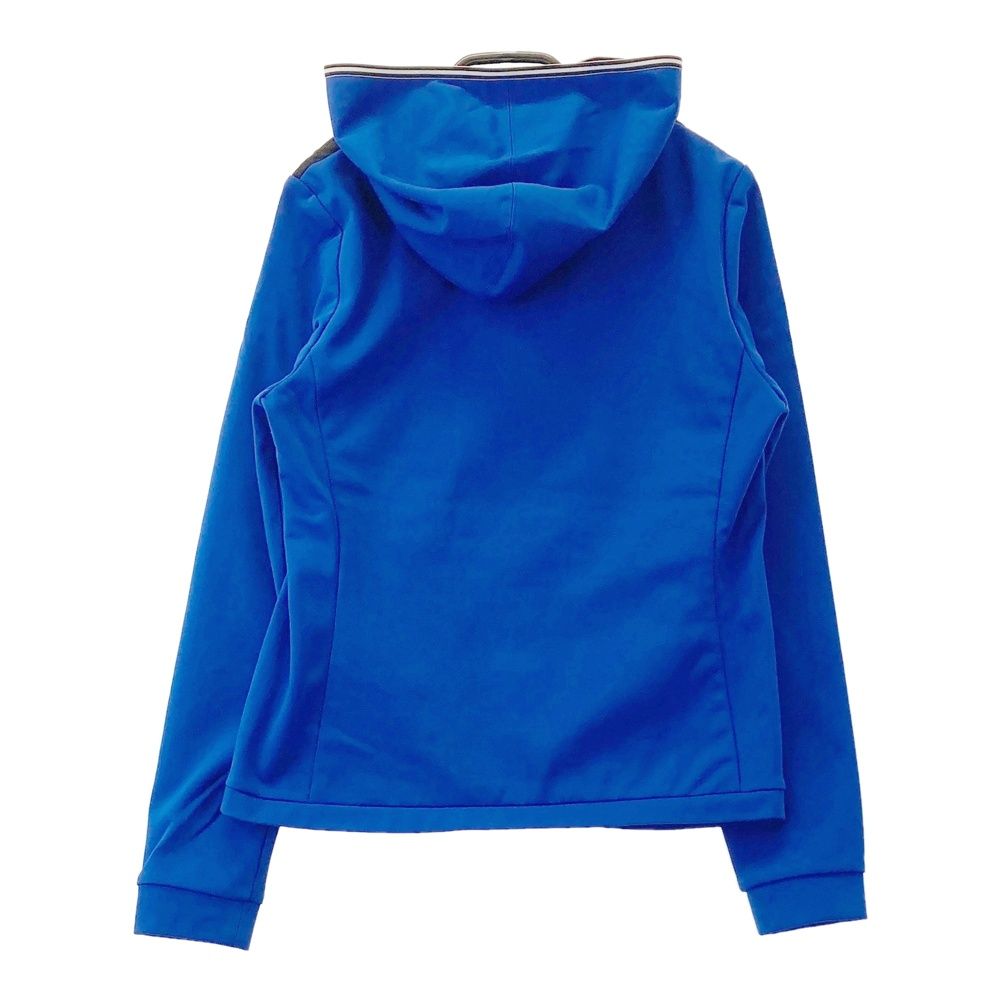 サイズ M LANVIN SPORT ランバン スポール 2way フード付 中綿切替ジャケット ブルー系 240101389020 ゴルフウェア レディース ストスト