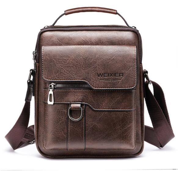 ショルダーバッグ メンズ メンズバッグ バッグ 鞄 ポケット多数 斜めがけ ポシェット チャック スマホポーチ pu革