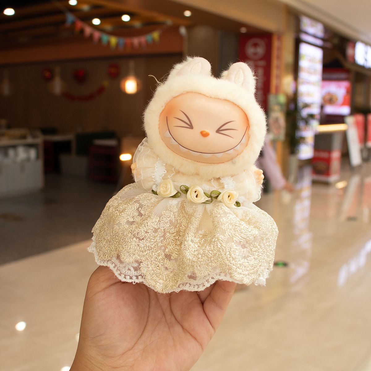 labubu ぬいぐるみ 服 着せ替え LABUBU ラブブ ぬいぐるみ 17cm