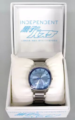 [Used] Watch/Pocket Watch (Character) Kuroko Tetsuya Model Official Collaboration Watch Metal Band Type Medium Size “INDEPENDENT x Kuroko's Basketball”