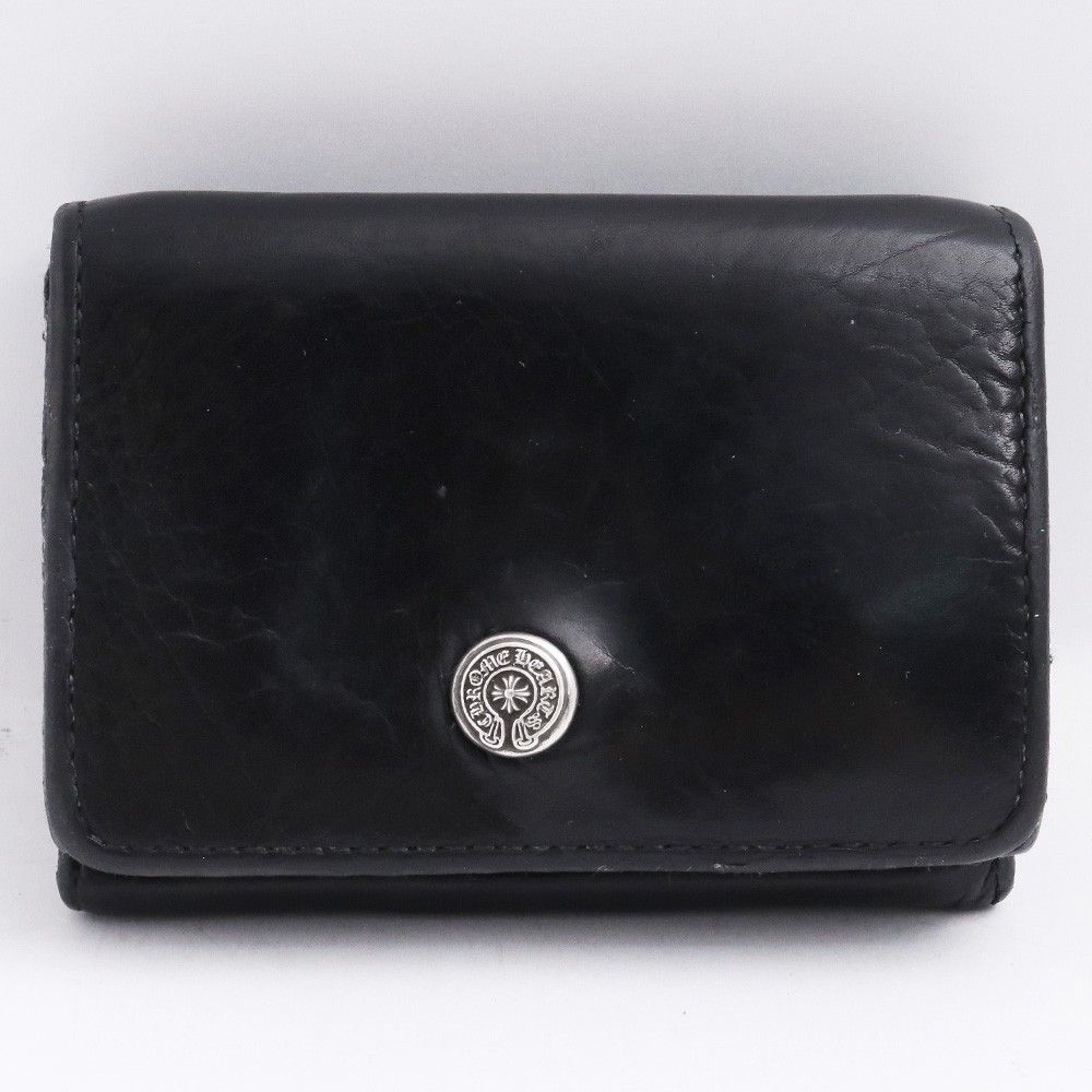 CHROME HEARTS OPEN WOUND コンパクトウォレット ブラック