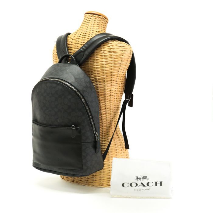 コーチ COACH メトロポリタン バックパック PVC レザー