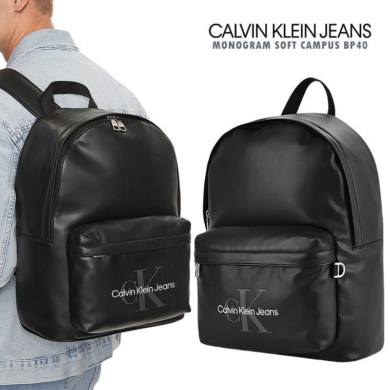 CALVIN KLEIN JEANS モノグラムバックパック プレゼント ギフト ユニ 