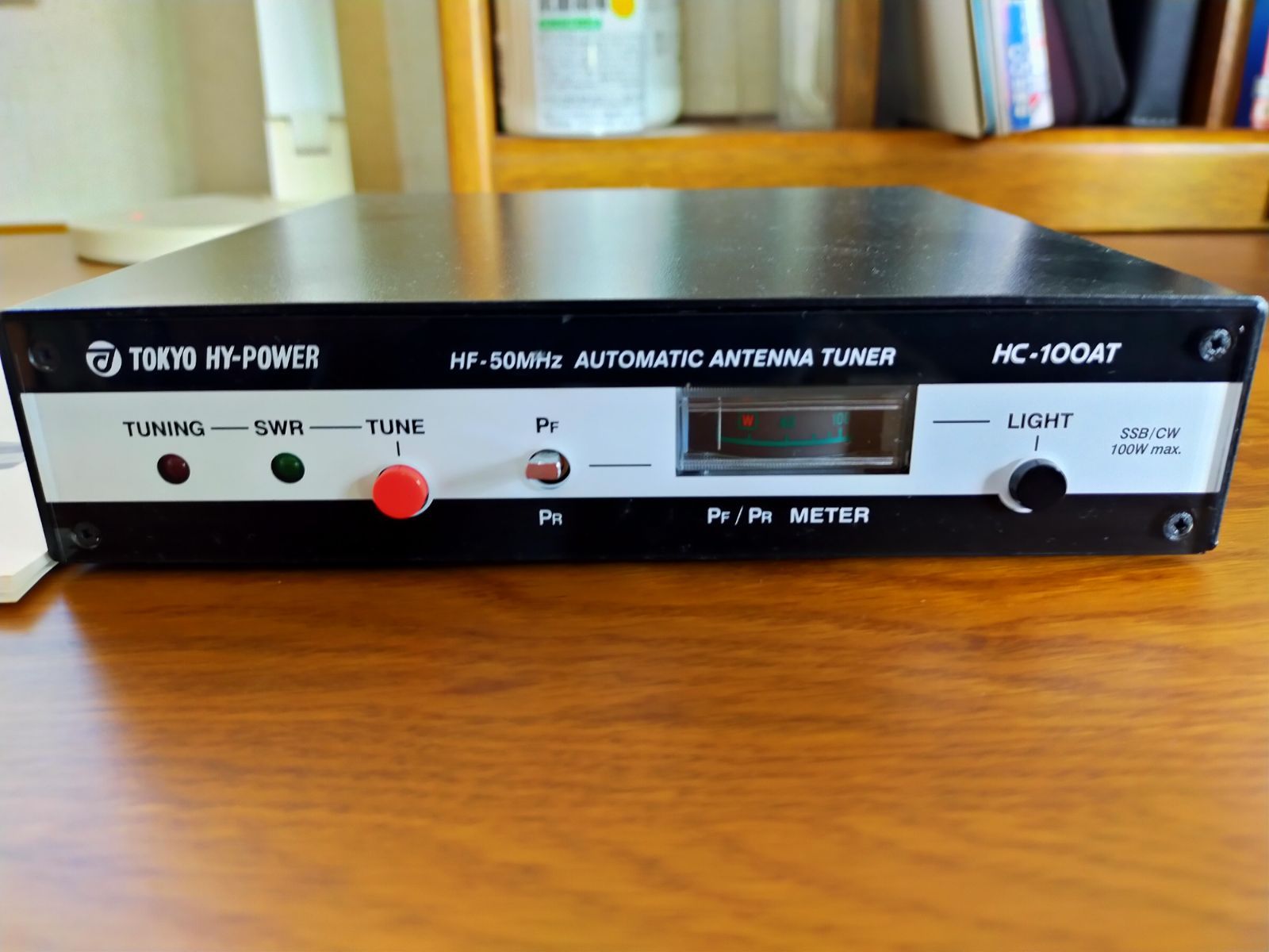 【限定セール！】 HF/50MHz アンテナ チューナー HC-100 AT ジャンク品 アンテナ