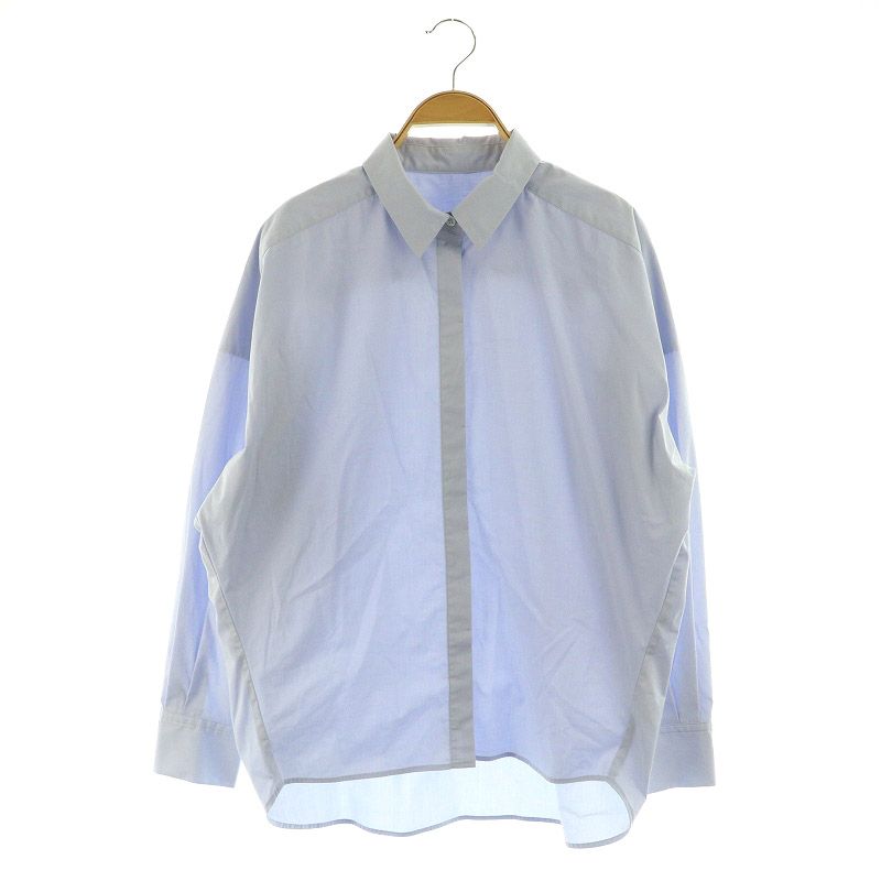 ソージュ コクーンシャツ ブラウス L.BLUE ソージュ soeju コクーン