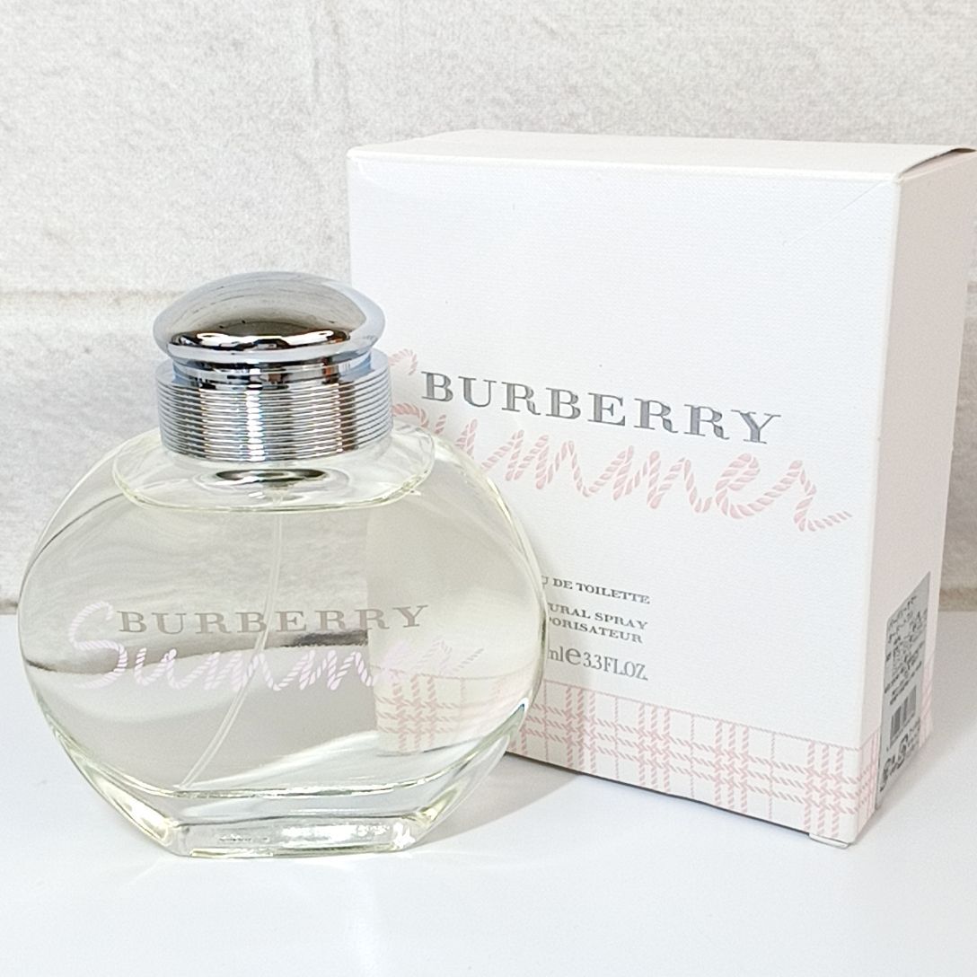 K 12 Φ 【 BURBERRY 】 100ml ほぼ満タン Summer バーバリー サマー EDT オードトワレ SP スプレー 香水 フレグランス