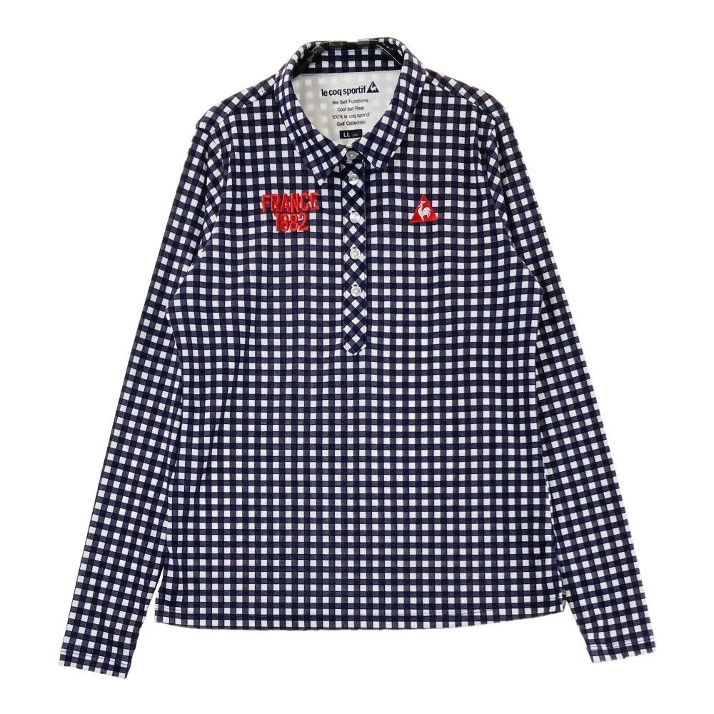 LL / Le coq sportif GOLF(ルコックゴルフ) NEXTTEP はっ水 ストレッチ 軽量ストレッチブルゾン/QGMMJL00(ブラック) サイズ：LL LE COQ GOLF ルコックゴルフ フード付 ジップジャケット 総