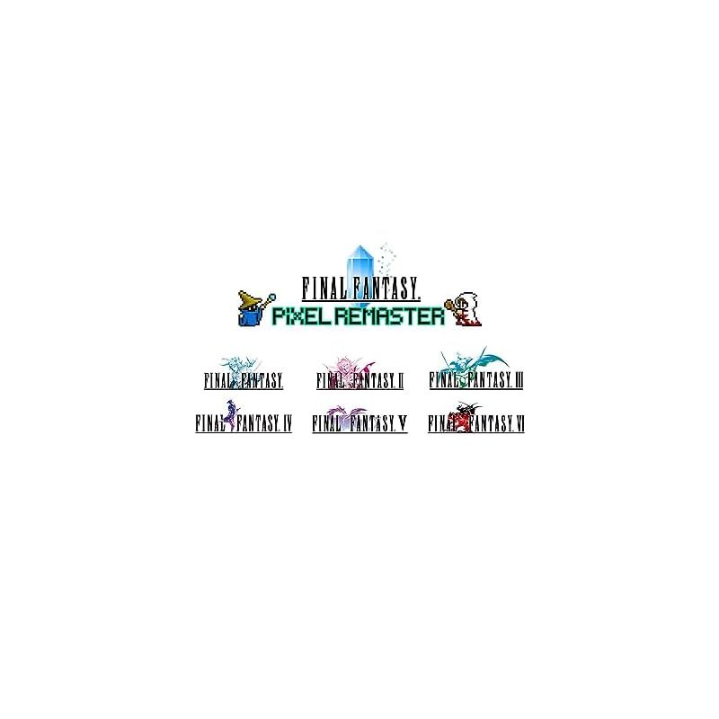 Final Fantasy I-VI Pixel Remaster Collection (Multi-Language)(輸入
