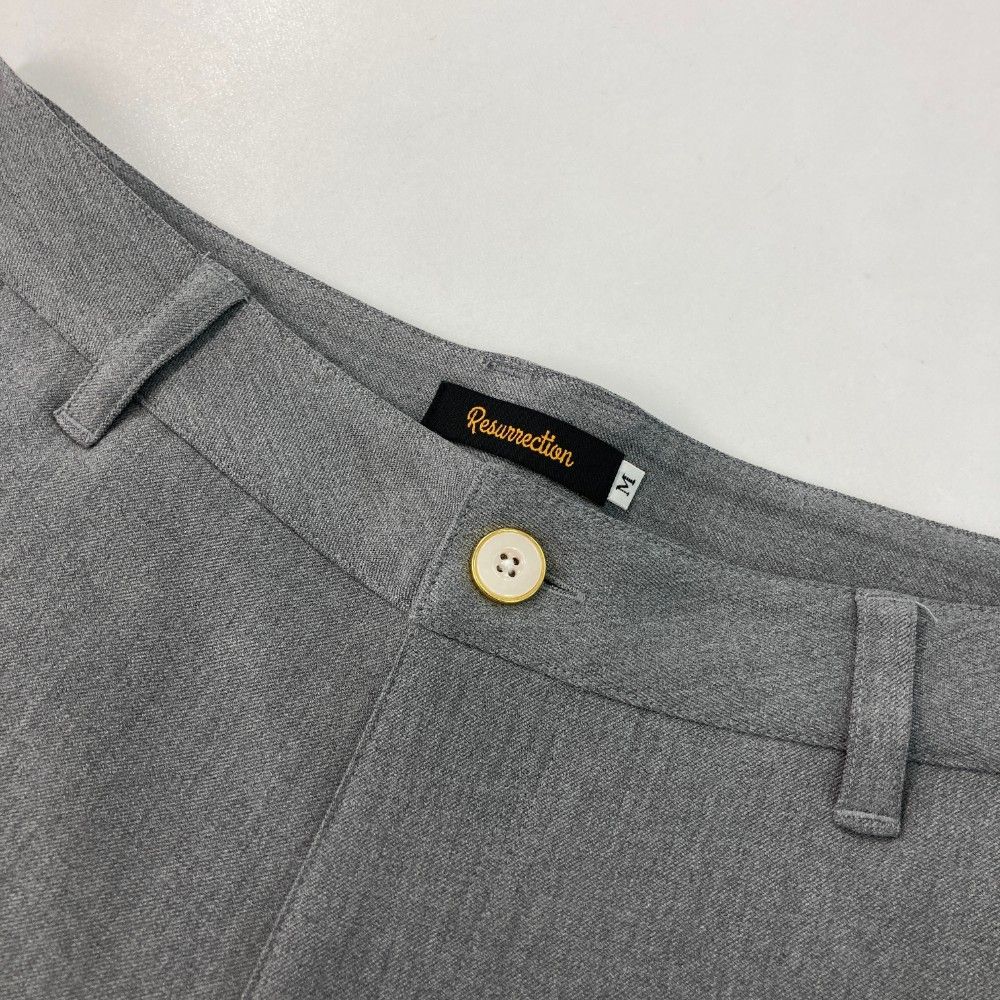 サイズ：M RESURRECTION レザレクション ストレッチ ロングパンツ