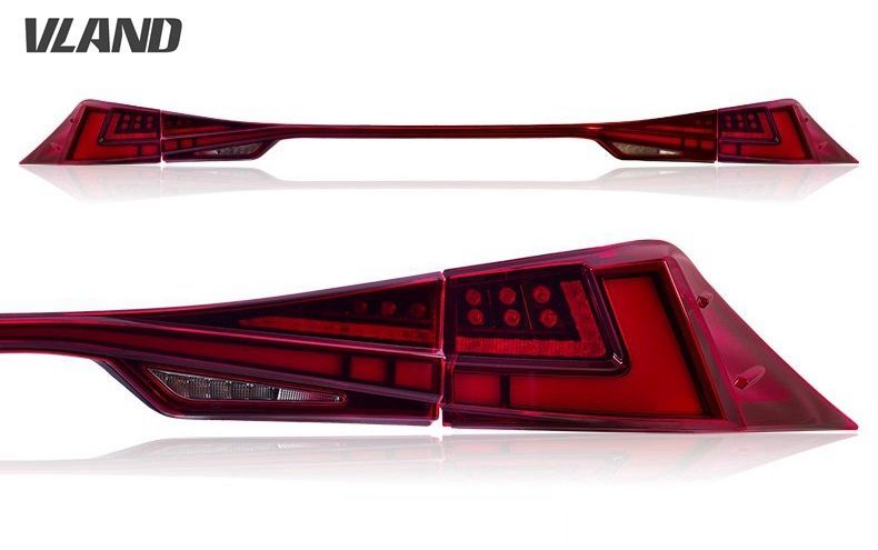 ZW 横一文字LEDテールランプ IS 30系前期中期用 シーケンシャル 