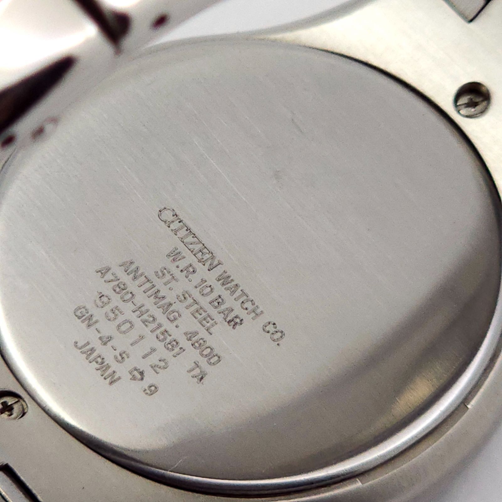 ☆良品 CITIZEN シチズン エクシード A780-H21581 ソーラーQZ