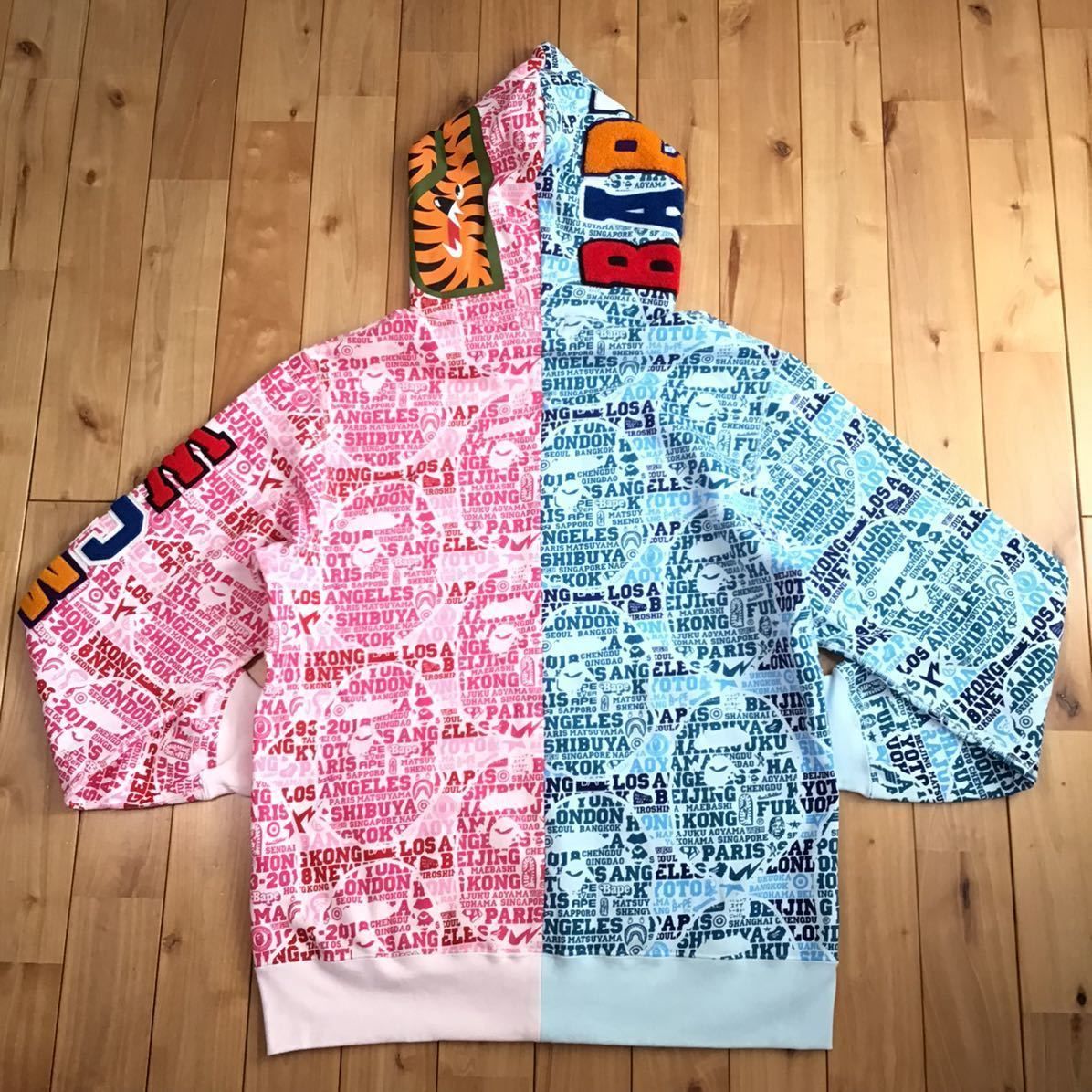 BAPE XXV CITIES CAMO シャークパーカー ベイプ ape 迷彩 - メルカリ 