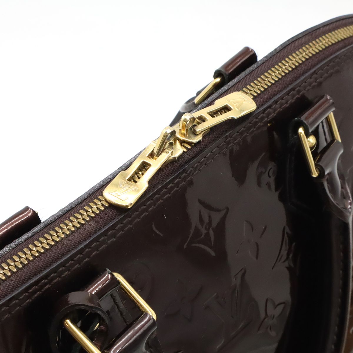 LOUIS VUITTON ルイ ヴィトン モノグラムヴェルニ アルマGM  