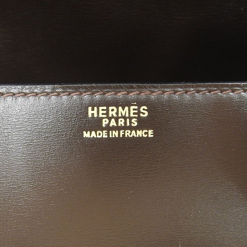 本物保証】 エルメス HERMES ドラッグ27 〇S刻印 ハンドバッグ バッグ 