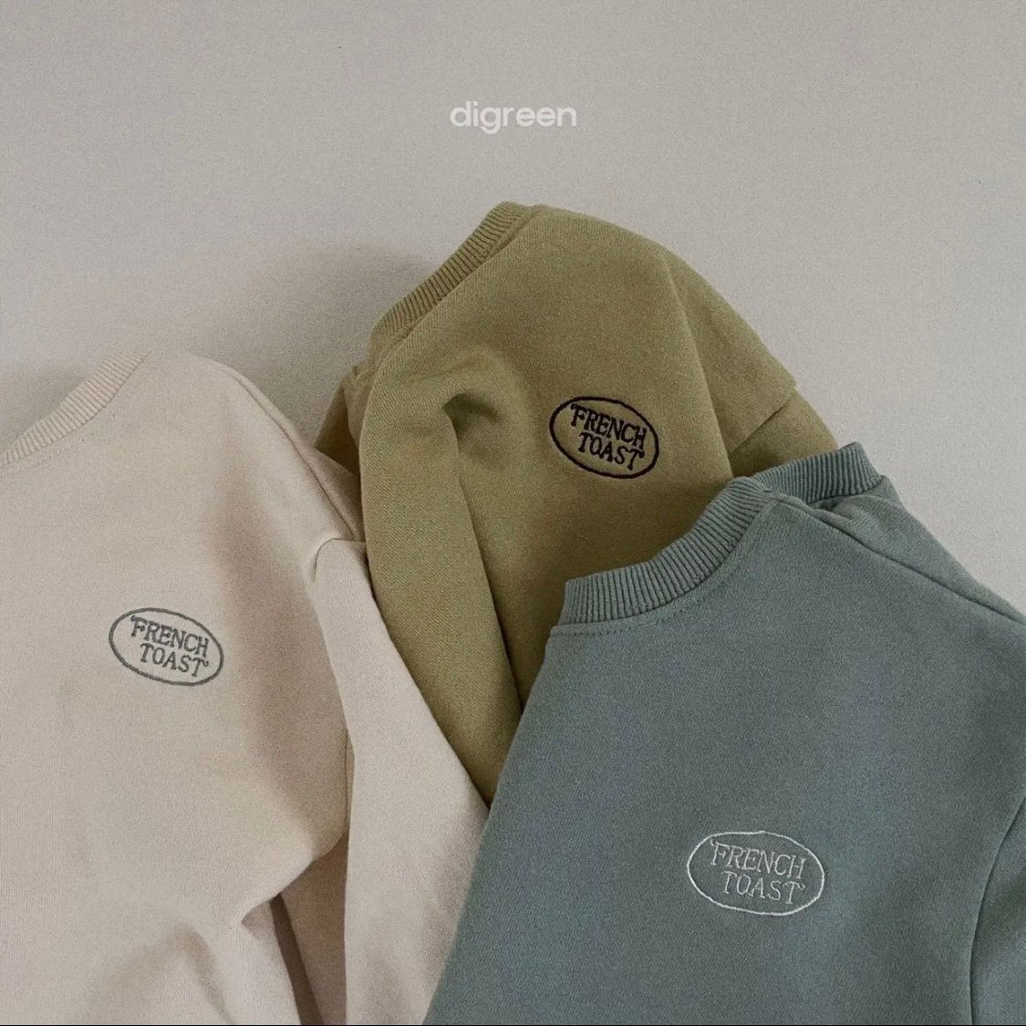 ラスト1点♡大人気韓国ブランド♡digreen french sweatshirt 韓国子供