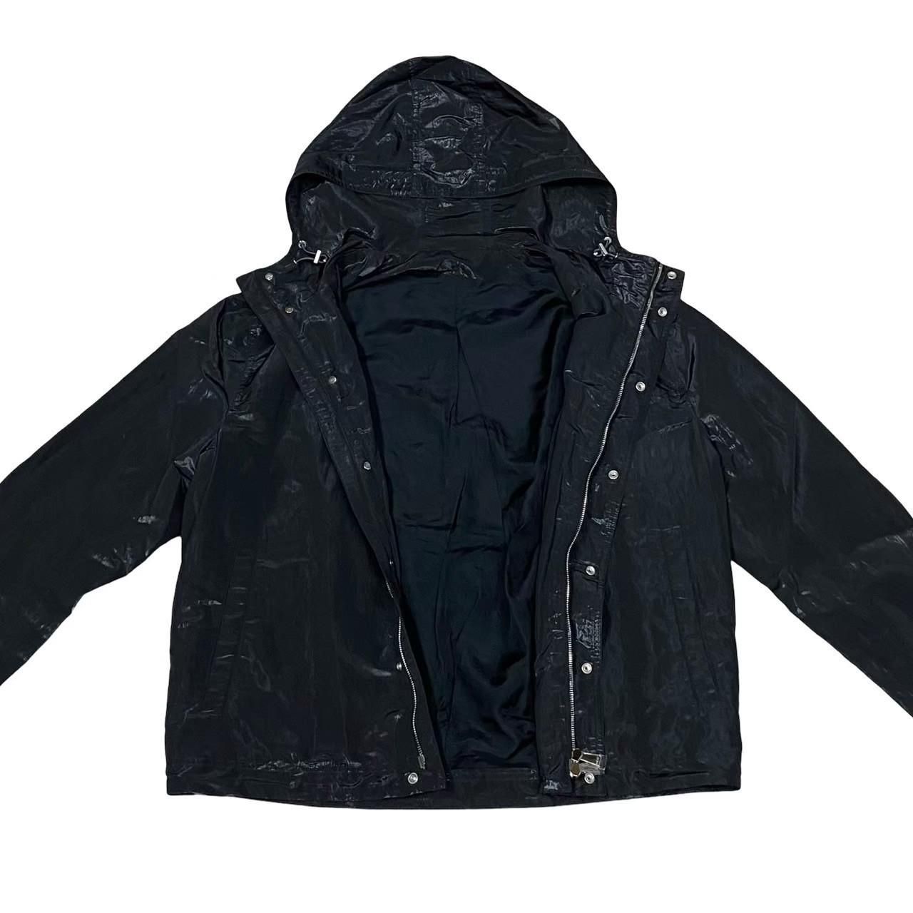 極美品 Christian Dior ポンチョ型 フレア ジャケット ブラック Christian Dior - 極美品 クリスチャンディオール Christian