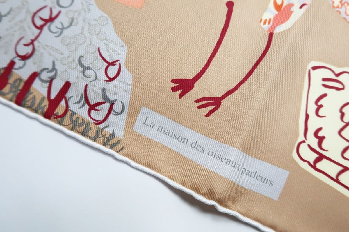 エルメスカレ90 La Maison des Oiseaux Parleurs エルメスカレ90 La Maison des Oiseaux Parleurs