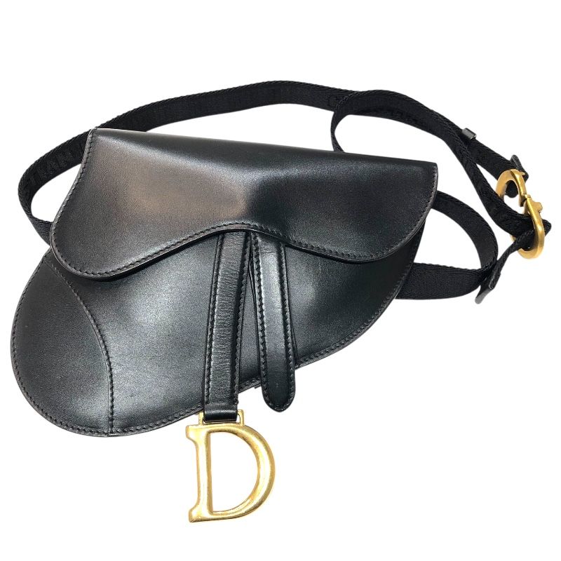 クリスチャン ディオール Christian Dior サドル ベルトバッグ カーフ ユニセックス ウエストバッグ