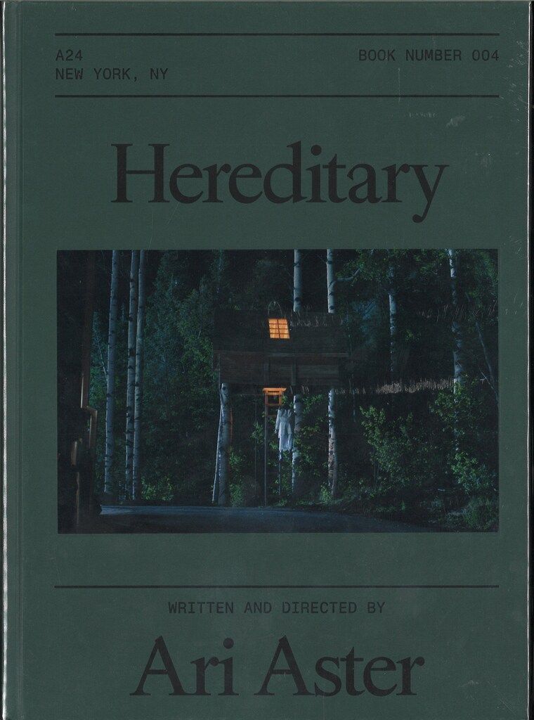 A24 ハードカバー英語原文脚本 ヘレディタリー ヘレディタリー 継承
