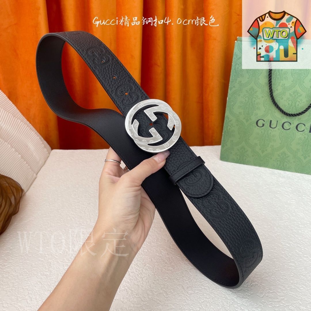 今日WTO】Gucci グッチ レザーベルト-1-MN17 - メルカリ