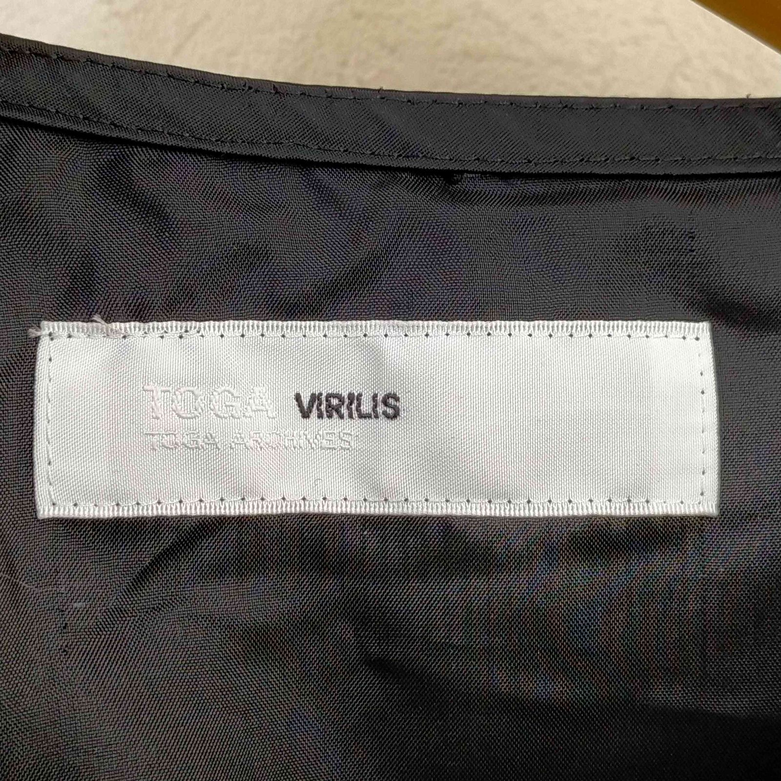 トーガビリリース TOGA VIRILIS Nylon twill pullover shirts メンズ 