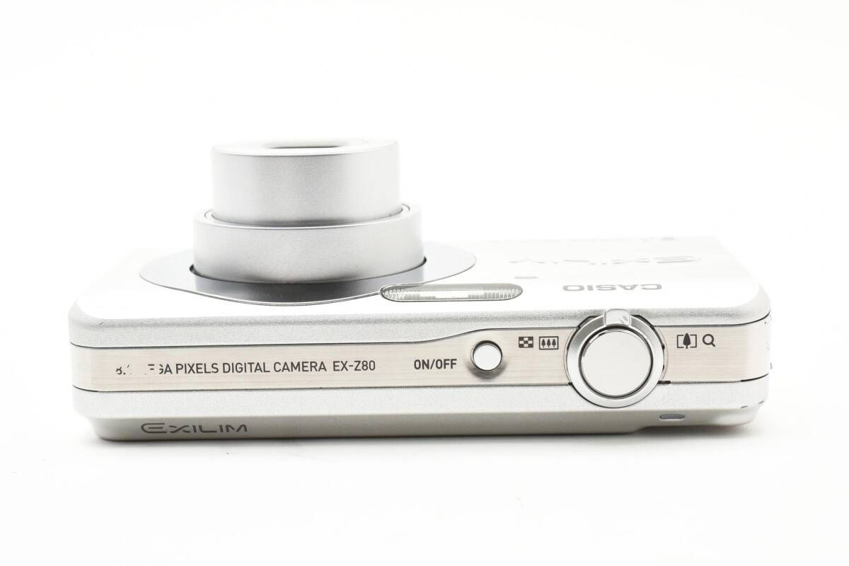 CASIO カシオ EXILIM EX-Z80 シルバー コンパクトデジタルカメラ