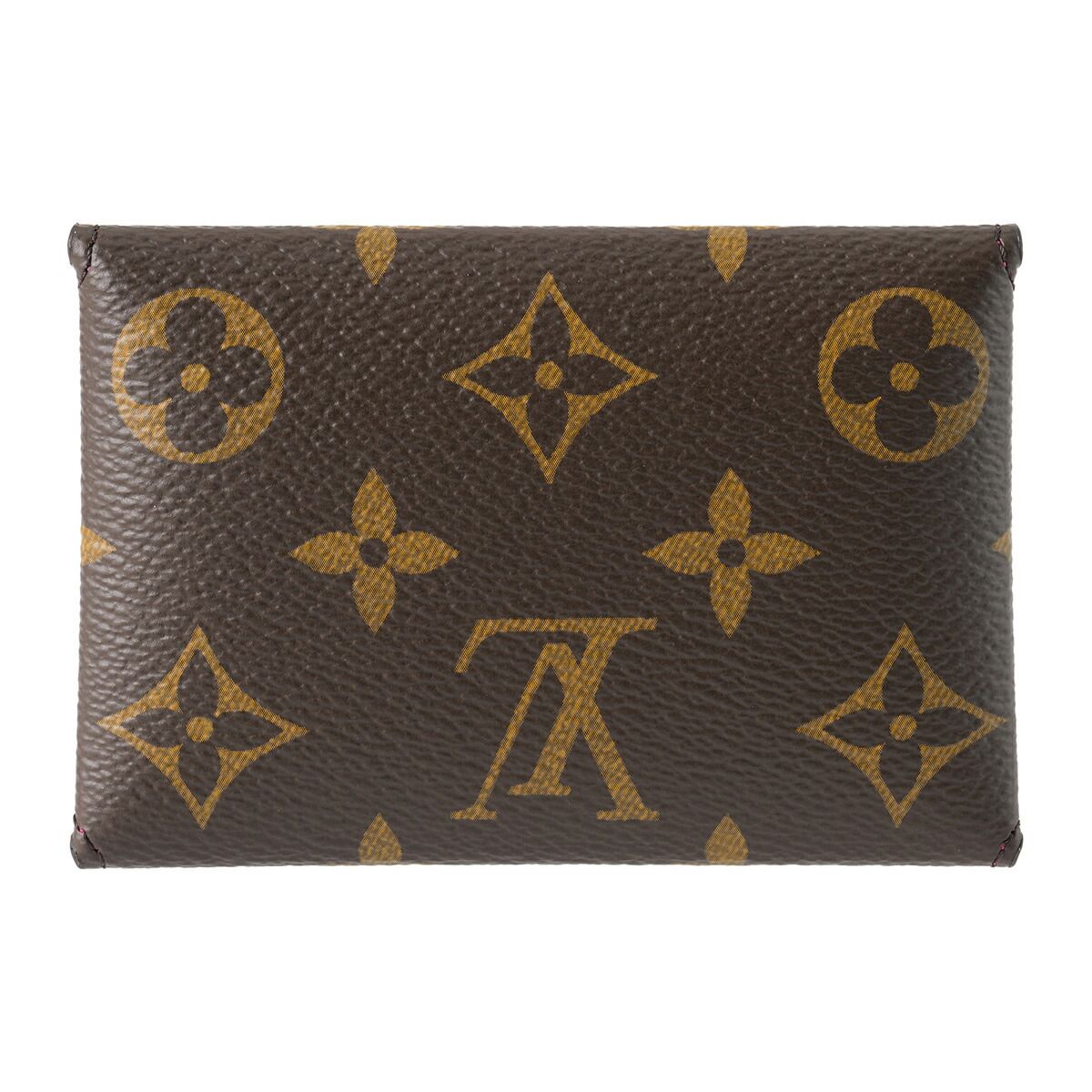 ルイヴィトン Louis Vuitton カードケース ポルト カルト キリガミ ブラウン ポンディシェリー