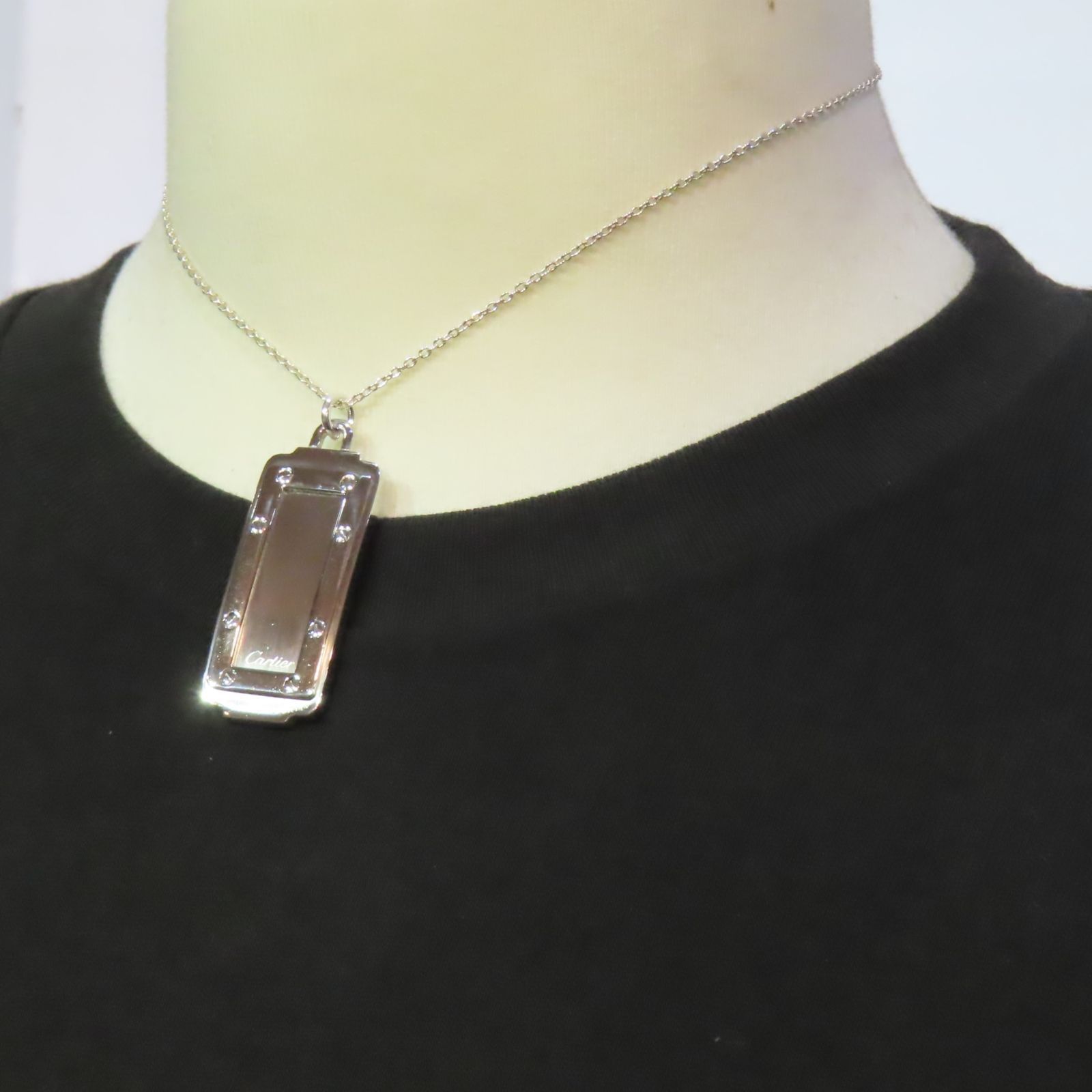 美品 Cartier カルティエ ネックレス ペンダント シルバー925