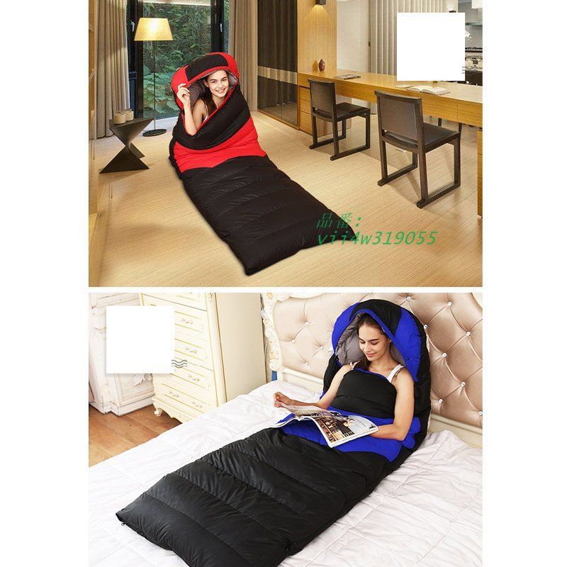 寝袋 冬用 最強-20℃対応 ダウン 暖かい 最高 アウトドア シュラフ 安い