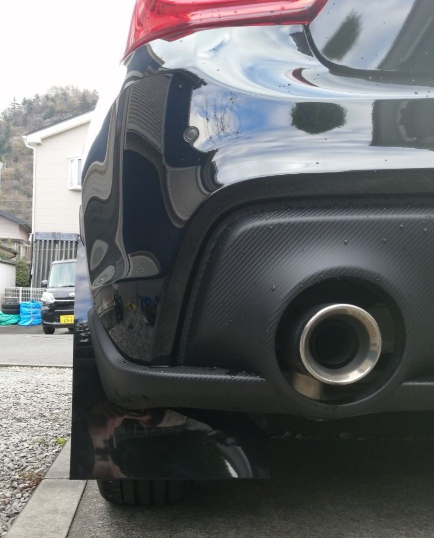 青 角R SUZUKI zc33s swiftsports マッドフラップ スイフトスポーツ