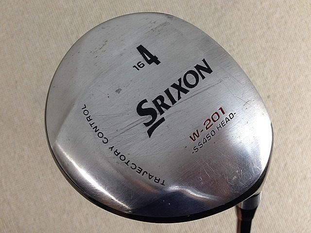 お買い得品！【中古ゴルフクラブ】ダンロップ スリクソン(SRIXON) W-201 フェアウェイ ツアーブラックV-23 4W