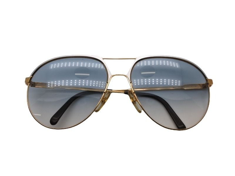 Christian Dior クリスチャンディオール ティアドロップ型サングラス オーストリア製 2332 40 135 ゴールドカラー 4b006474