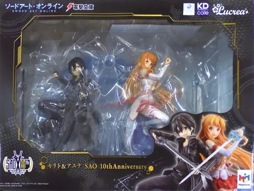 中古】フィギュア キリト＆アスナ SAO 10thAnniversary 「ソードアート