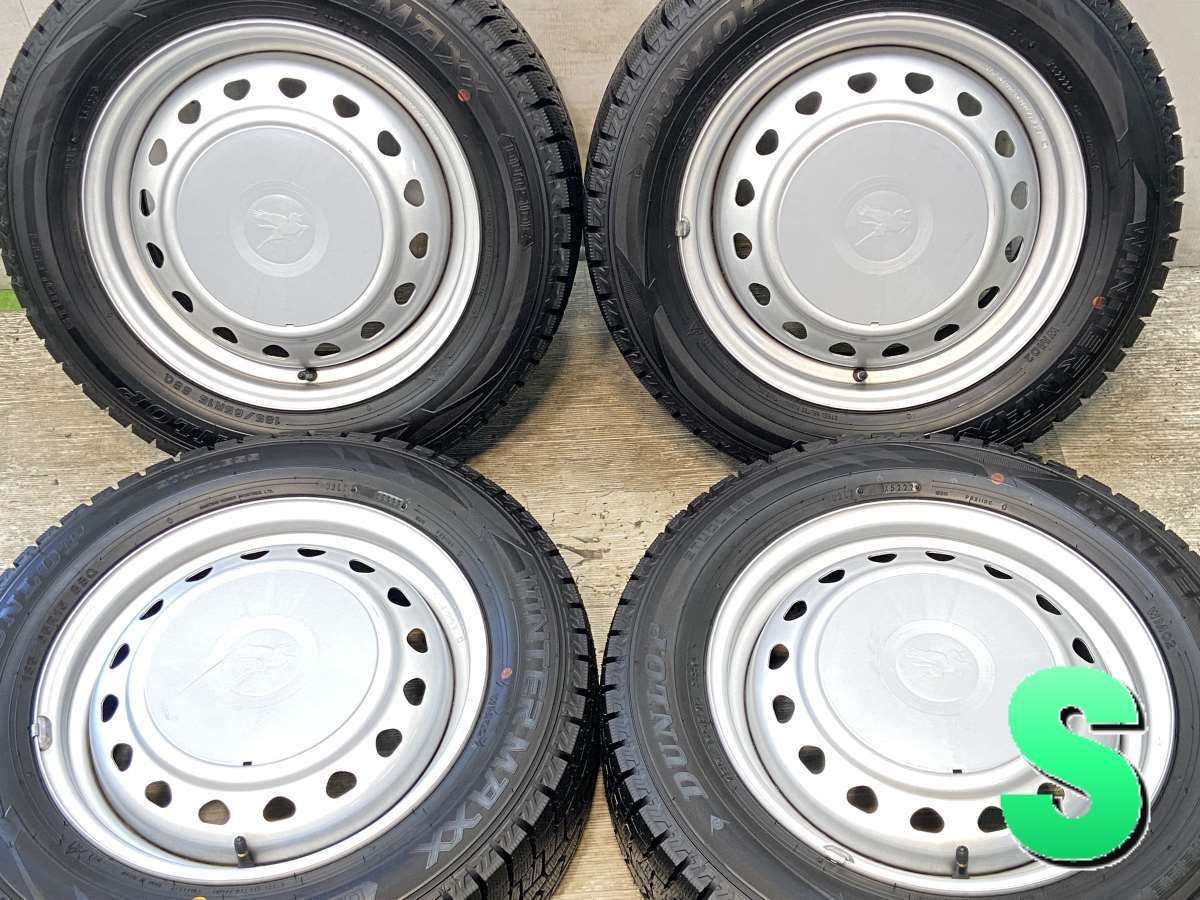 ダンロップ　WM02 185/65R15 23年製 ①バリ溝　中古　2本　送料込 ダンロップ ウィンターマックス WM02 185/65R15 2本 – タイヤ