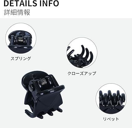 バンズクリップ　バンス　ヘアクリップ　　セット　新品　ヘアアクセサリー　ヘアピン ZeniMart ミニ ヘアクリップ 6色36個セット 前髪クリップ バンス