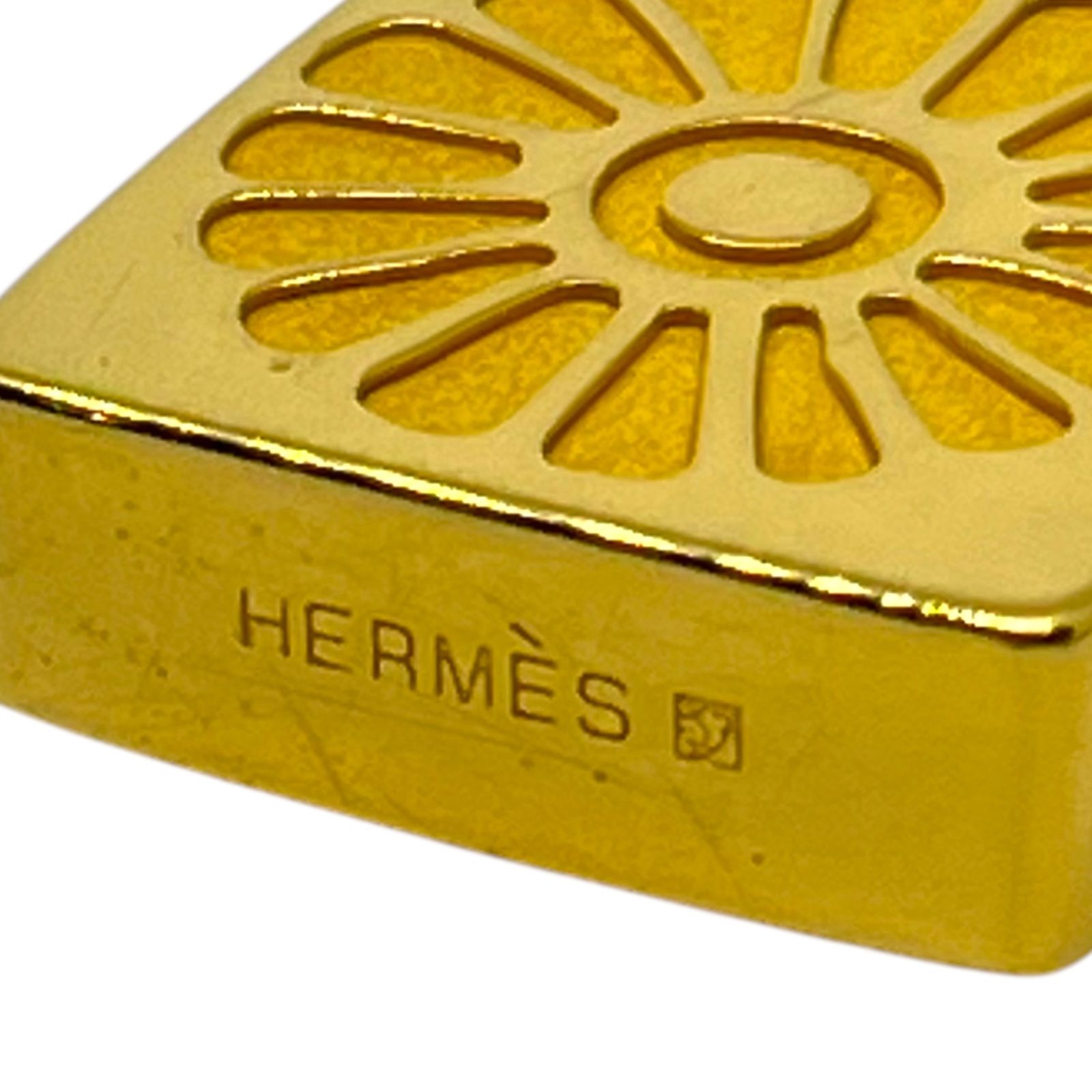 HERMES(エルメス) 1994年限定 sunflower cadena charm ヒマワリ 向日葵