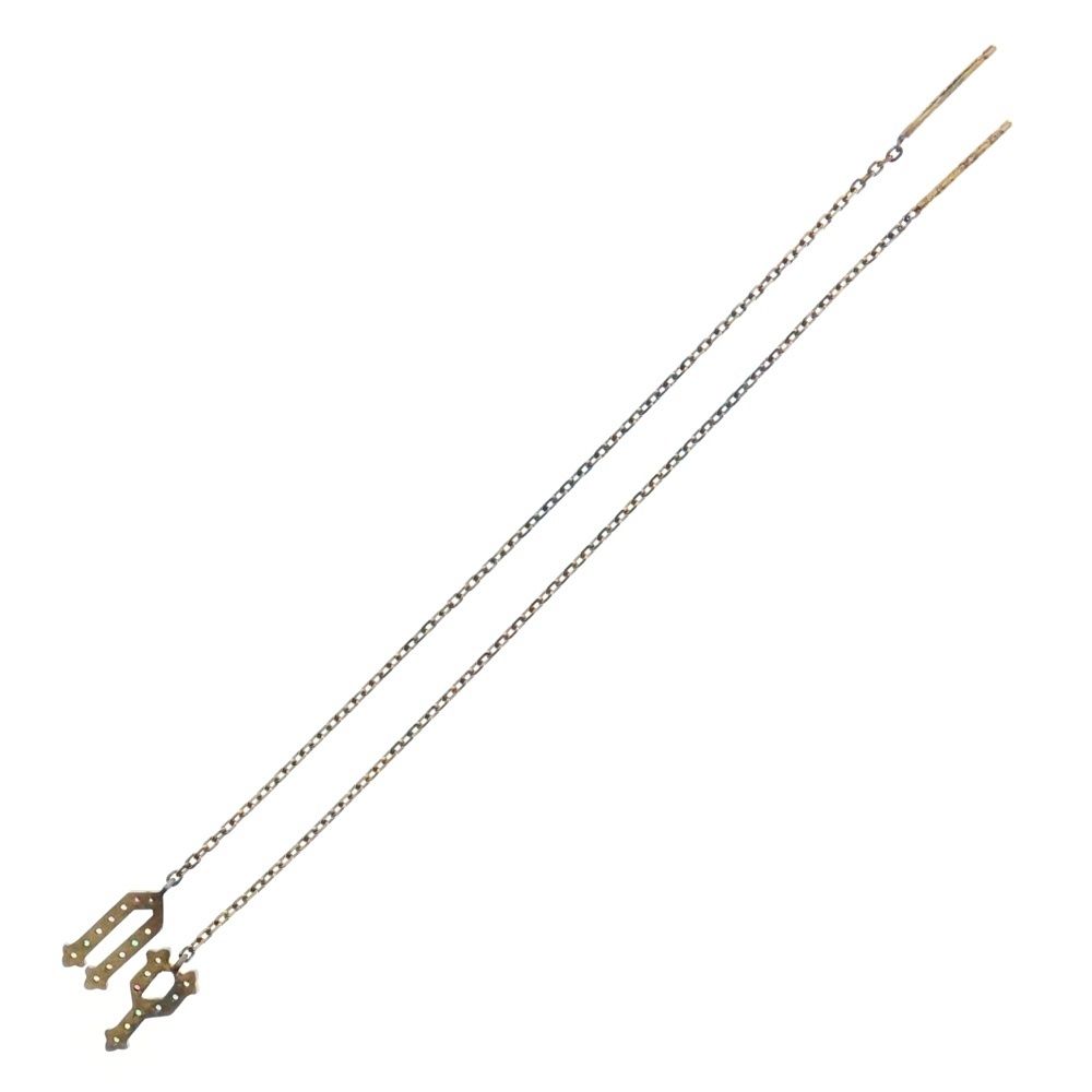 Loree Rodkin チェーン　ロドキン MIX DIAMOND SHAPED / CROSS OPEN / SOLID LINK CHAIN / 18k