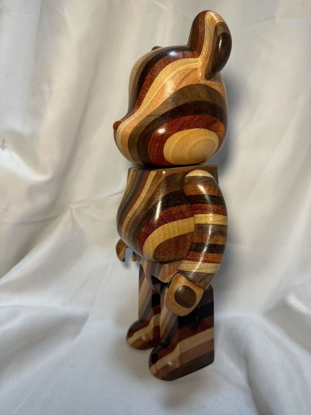 BE@RBRICK 400% ASLOPE KARIMOKU ベアブリック 木製 MEDICOM TOY - BE