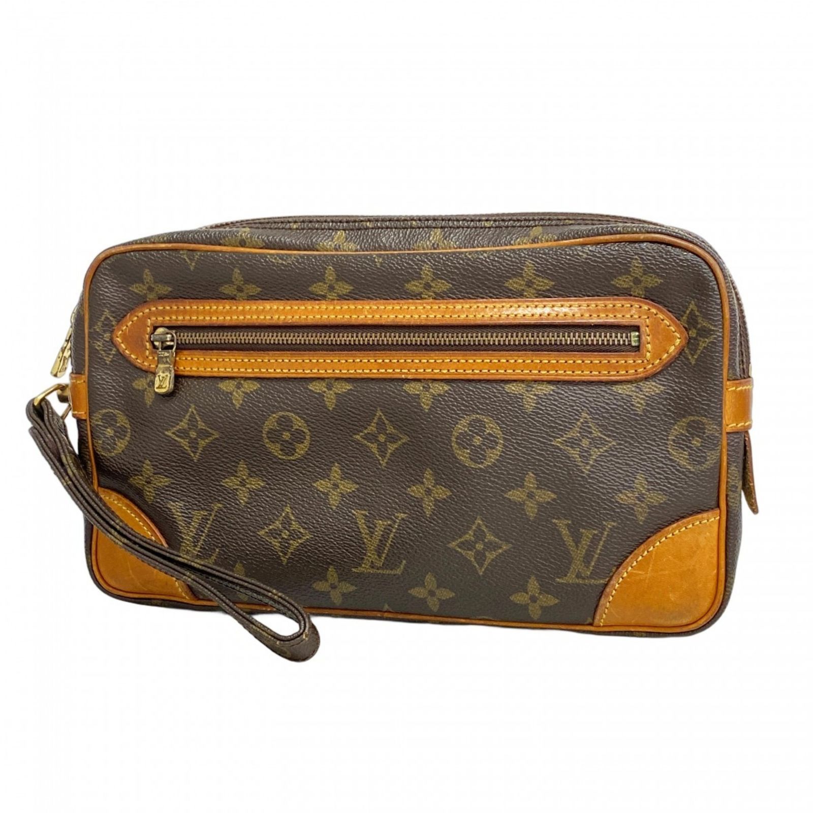 ルイヴィトン　クラッチバッグ　マルリードラゴンヌGM モノグラム　ブラウン ルイ・ヴィトン(Louis Vuitton) ルイ・ヴィトン クラッチバッグ