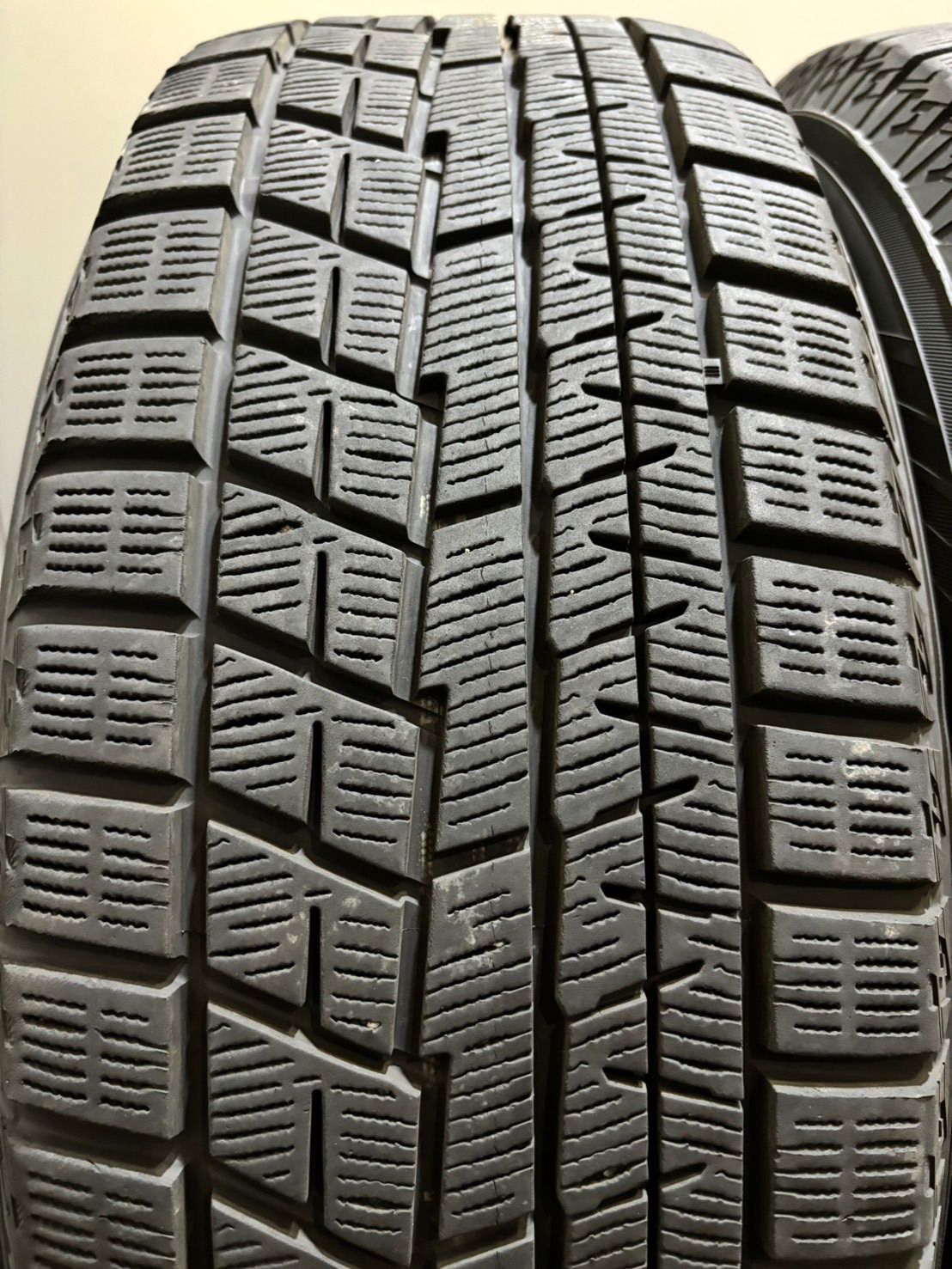 ★215/65R16 YOKOHAMA/ice GUARD iG60 20年製 ESTROSA 16インチ 6.5J +45 114.3 5H スタッドレス 4本 エクストレイル エルグランド (南5-F979)